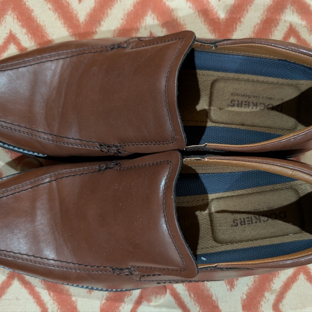 Dockers Greer Men's Brown Slip-On Loafers